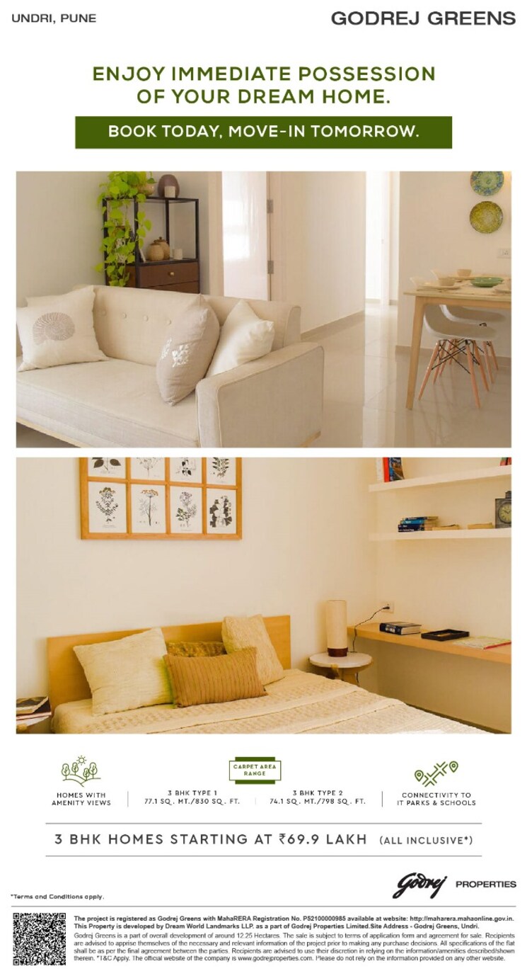 undefined, krishna-keval-township 3 Bedroom 1800 Sq.Ft. Apartment In Kondhwa Pune 8999155