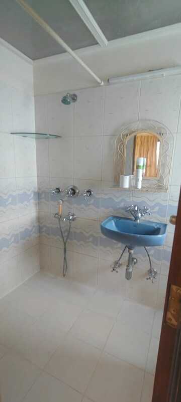 Bathroom in 2 BHK Apartment at Prem Ghar Apartment, Bandra West – for Rent