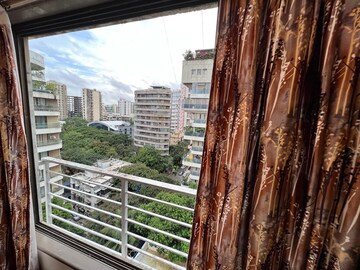 Balcony in Studio Apartment at Next Avenue Apartment, Khar West – for Rent