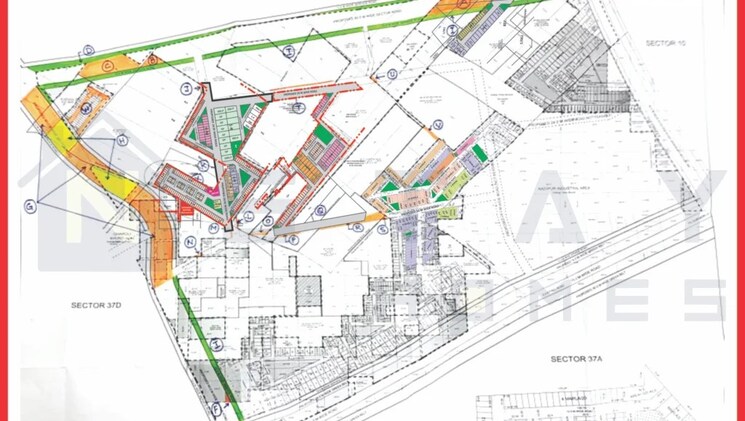 Map Location, sector 37c  1125 Sq.Ft. Plot In Sector 37c Gurgaon 8848249