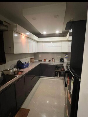 Kitchen in 3 BHK Builder Floor at RWA Chittaranjan Park Block R, Chittaranjan Park – for Sale