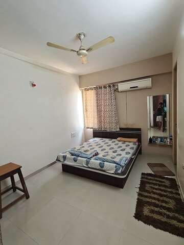 Bedroom in 3 BHK Apartment at Sahaj Solarium, Vasna – for Rent