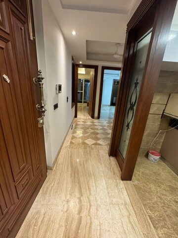 Building Lobby in 3 BHK Builder Floor at Shivalik Colony – for Rent
