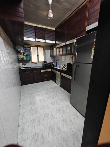Kitchen in 1 BHK Apartment at Highland Court Apartment, Bandra West – for Rent