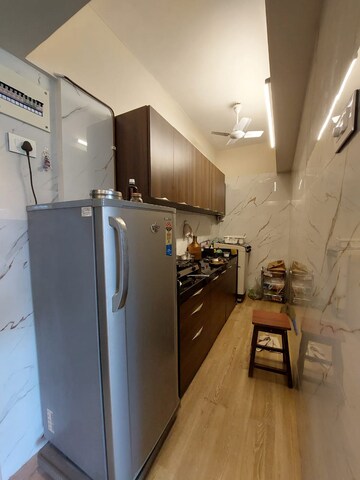 Kitchen in 1 BHK Apartment at St Peters CHS, Bandra West – for Rent