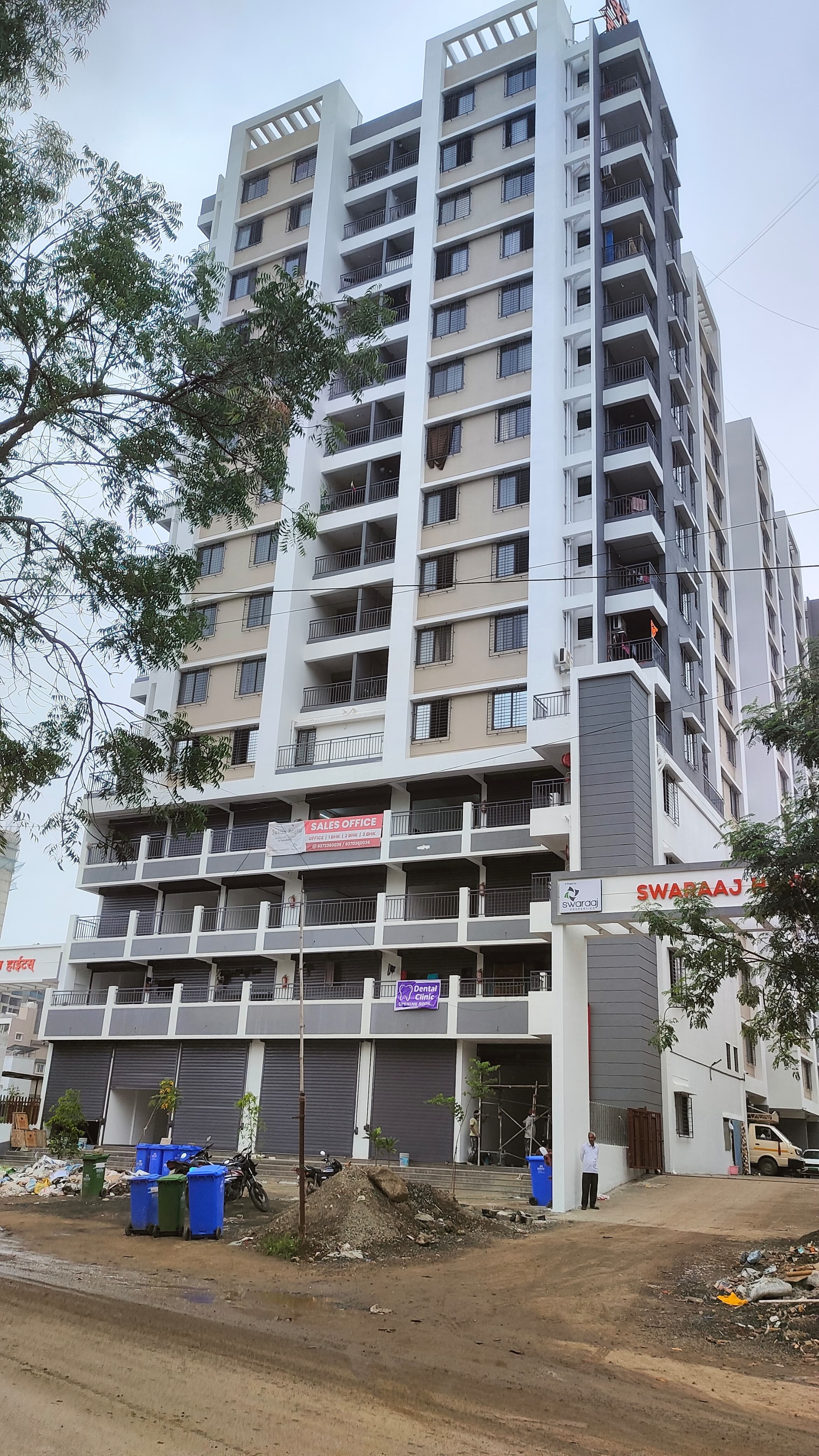 1 BHK + Extra Room Apartment For Rent in Swaraaj Paradise