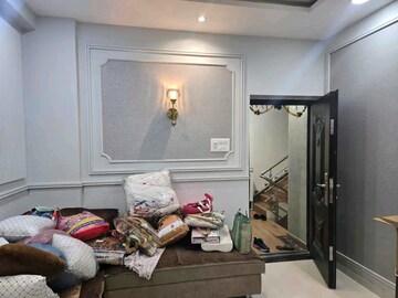 Living Room in 1 BHK Apartment at Agarwal Krish Garden, Nalasopara West – for Rent