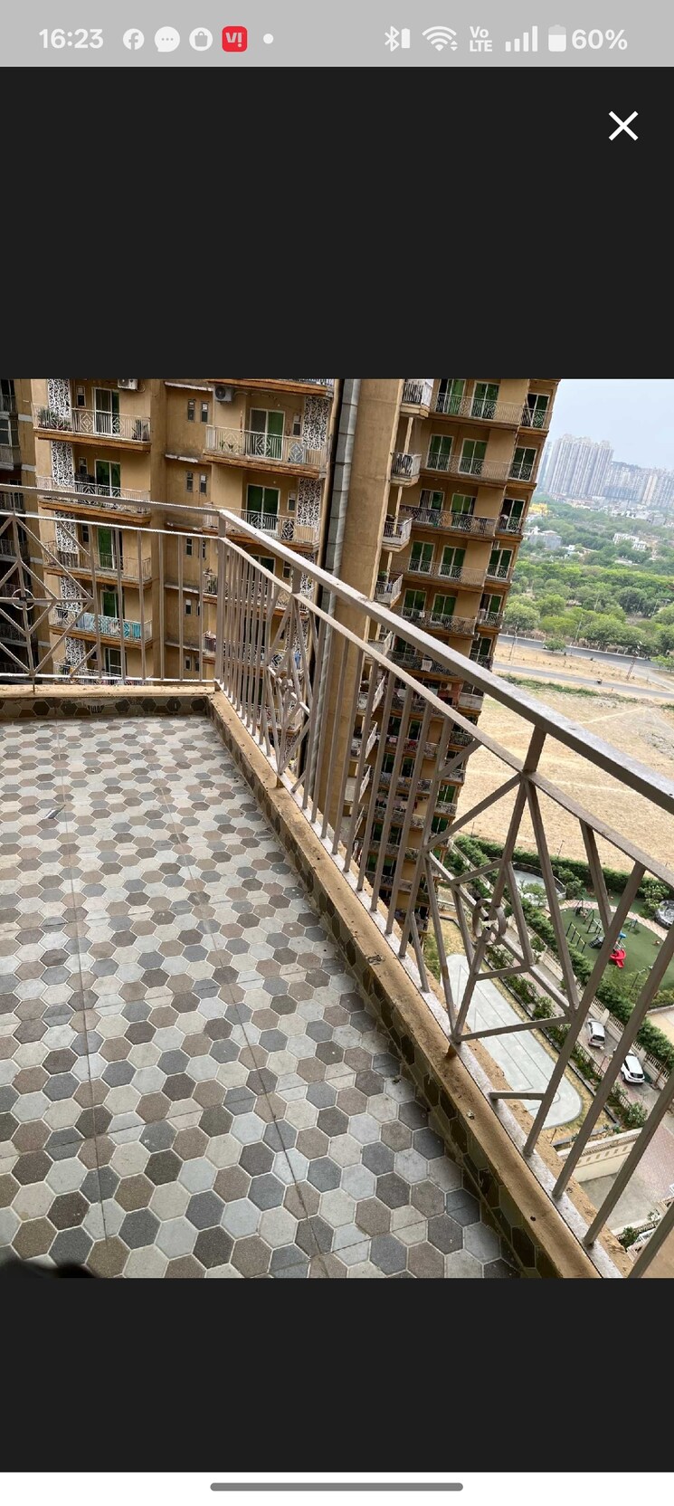 Balcony, migsun-twiinz 3 Bedroom 1650 Sq.Ft. Apartment In Eta Ii Greater Noida Greater Noida 8999388