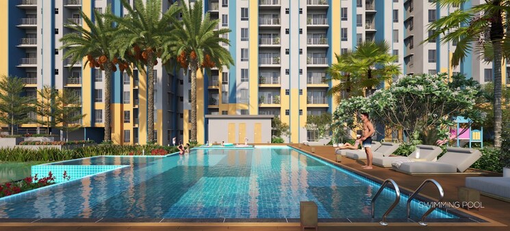 Swimming Pool, madhyamgram 2 Bedroom 740 Sq.Ft. Apartment In Madhyamgram Kolkata 8999386