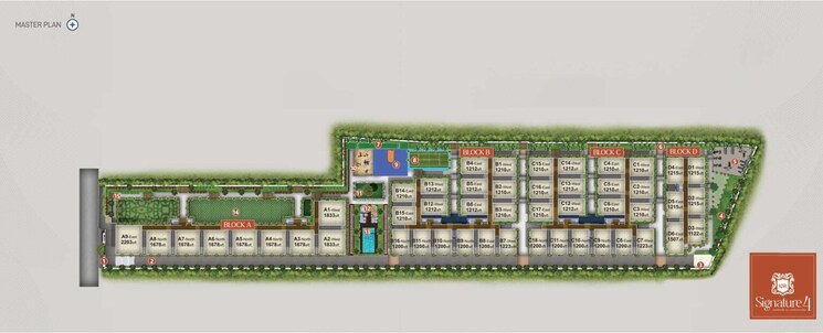 Master Plan, ksr-signature-4 2 Bedroom 1210 Sq.Ft. Apartment In Tellapur Hyderabad 8999425
