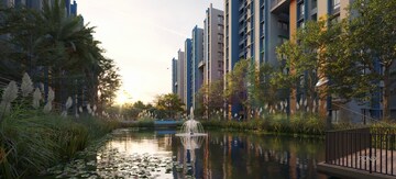 3 BHK Apartment – Exterior View View at Kona Expressway - for Sale