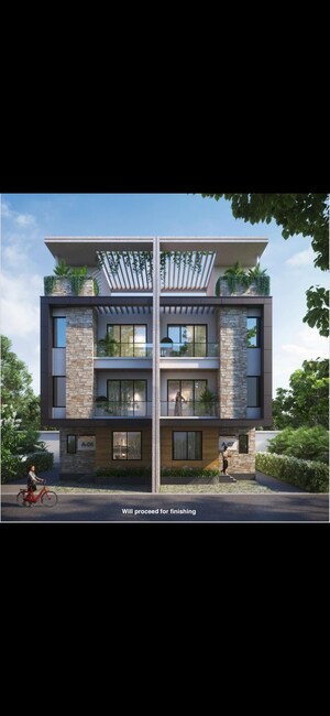 4 BHK Villa – Exterior View View at VK Sky Villa, Autadwadi Handewadi - for Sale