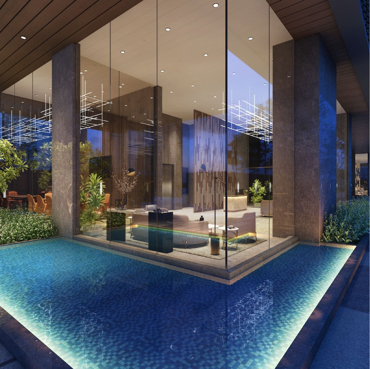 3 BHK + Pooja Room,Servant Room,Study Room,Extra Room 2500 Sq.Ft. Apartment in Tagore Avenue