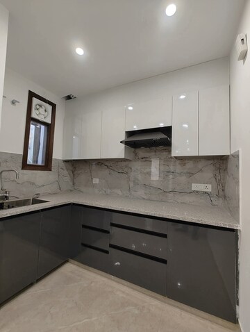 Kitchen in 1 BHK Builder Floor at Saket – for Rent