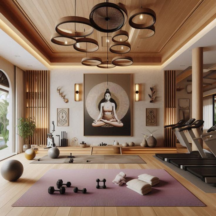 Showroom For Rent in Yoga Meditation Space Big