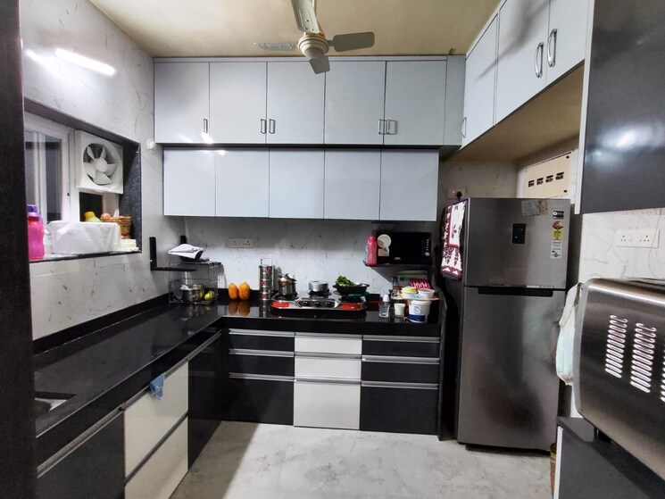 Kitchen, hermes-tower 3 Bedroom 1260 Sq.Ft. Apartment In Camp Pune 8999464