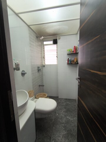Bathroom in 1 BHK Apartment at Romell Shraddha, Borivali West – for Rent