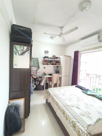Bedroom in 1 BHK Apartment at Romell Shraddha, Borivali West – for Rent