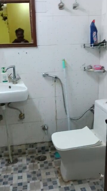 Bathroom in 2 BHK Builder Floor at Mehrauli – for Sale