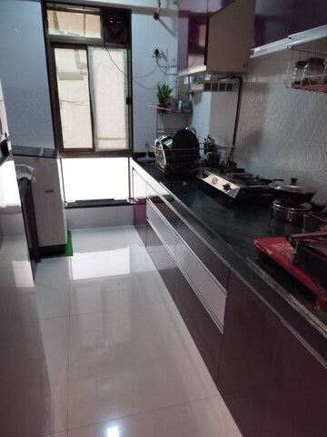 Kitchen in 2 BHK Apartment at Khandelwal  Sai Iconic, Andheri West – for Rent