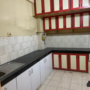 Kitchen in 3 BHK Apartment at Ashiana Apartment Ghaziabad, Vaishali Sector 3 – for Rent