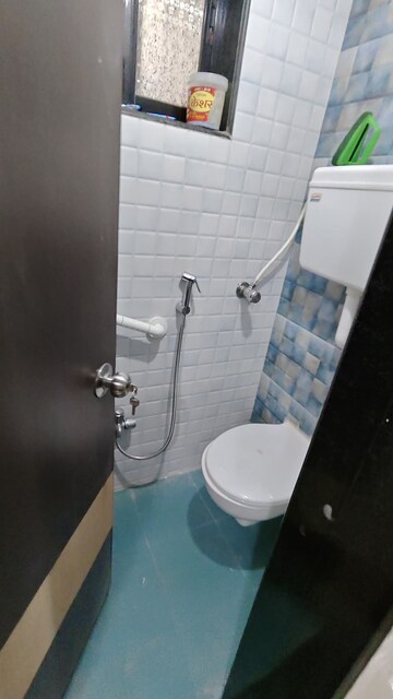Bathroom in 1 RK Apartment at Mantri Park, Goregaon East – for Rent