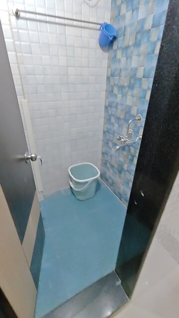 Bathroom in 1 RK Apartment at Mantri Park, Goregaon East – for Rent