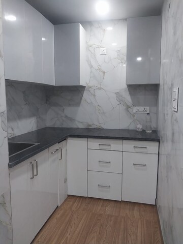 Kitchen in 1 BHK Apartment at Madhur Apartment, Paschim Vihar – for Rent