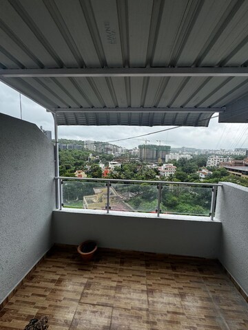 Balcony in 3 BHK Apartment at Prithvi Sai Velocity Phase 1, Bavdhan – for Rent
