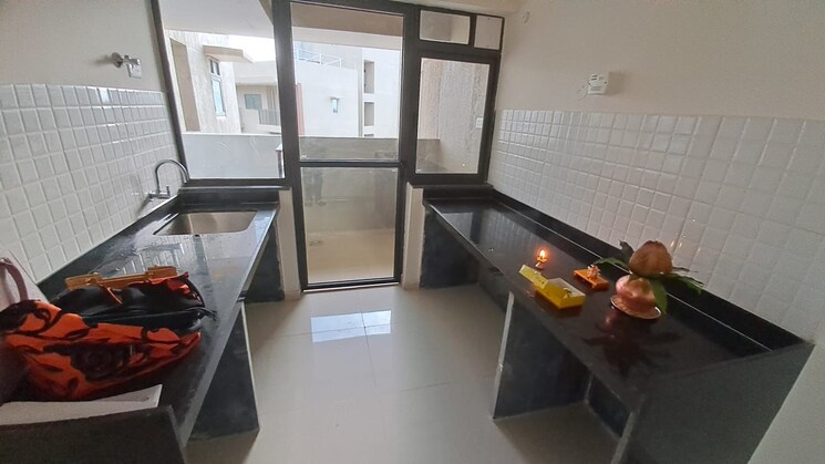 Kitchen, shapoorji-pallonji-vahana-yahavi-phase-1 1 Bedroom 492 Sq.Ft. Apartment In Bavdhan Pune 8999635