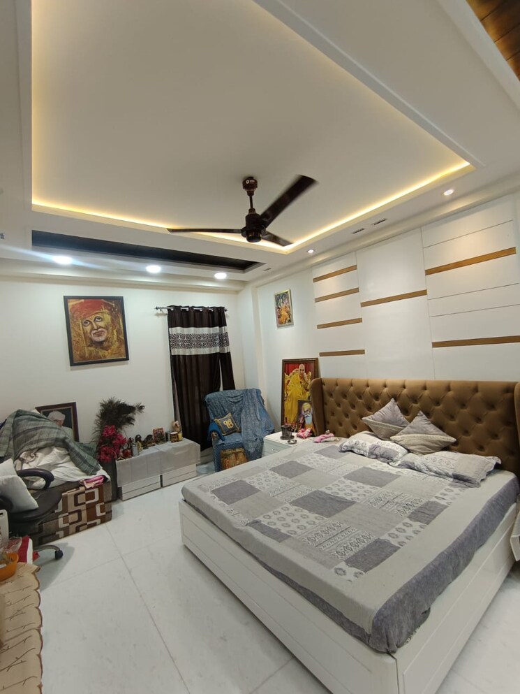 Bedroom, shubh-niketan-apartments 3 Bedroom 1600 Sq.Ft. Builder Floor In Paschim Vihar Delhi 8999638