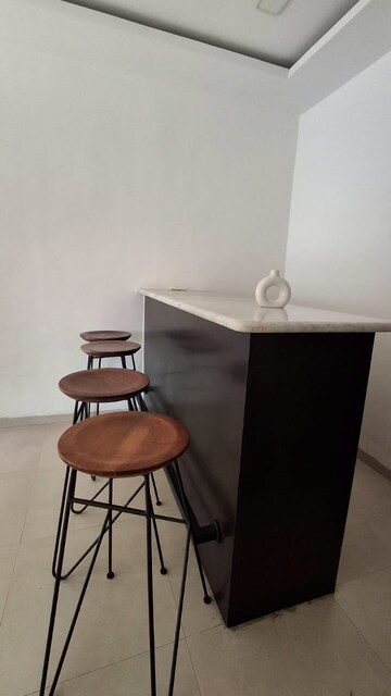 Hall in 3 BHK Apartment at Dheeraj Celestial, Bandra West – for Rent