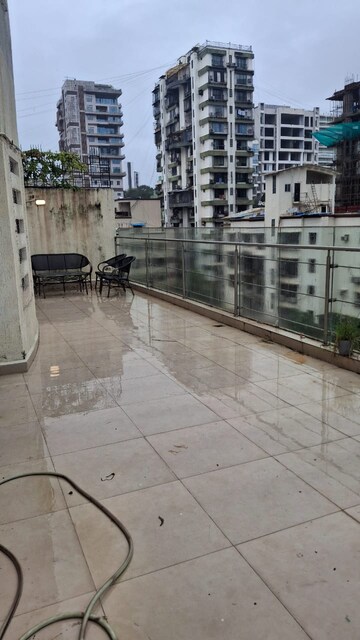Terrace in 3 BHK Apartment at Dheeraj Celestial, Bandra West – for Rent