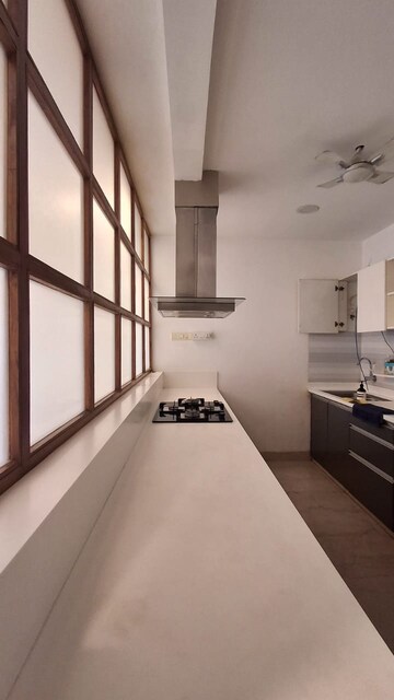 Kitchen in 3 BHK Apartment at Dheeraj Celestial, Bandra West – for Rent