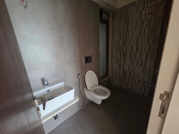 Bathroom in 2 BHK Apartment at Sosar The Solaris, Khar West – for Rent