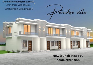 3 BHK Villa – Exterior View View at Sector 10 Greater Noida - for Sale