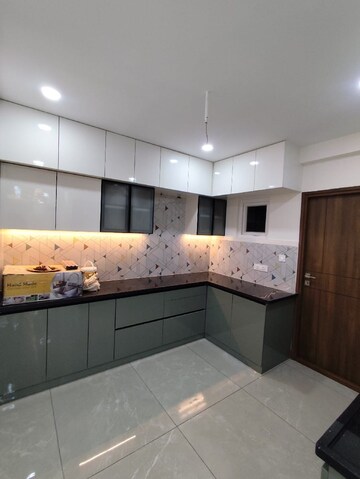 Kitchen in 3 BHK Apartment at Hallmark Skyrena, Narsingi – for Rent