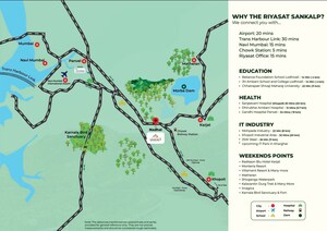 Plot – Map Location View at The Riyasat Sankalp, Lodhivali - for Sale