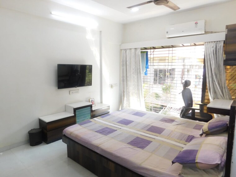 Bedroom, gold-crest 2 Bedroom 800 Sq.Ft. Apartment In Vile Parle West Mumbai 8999749