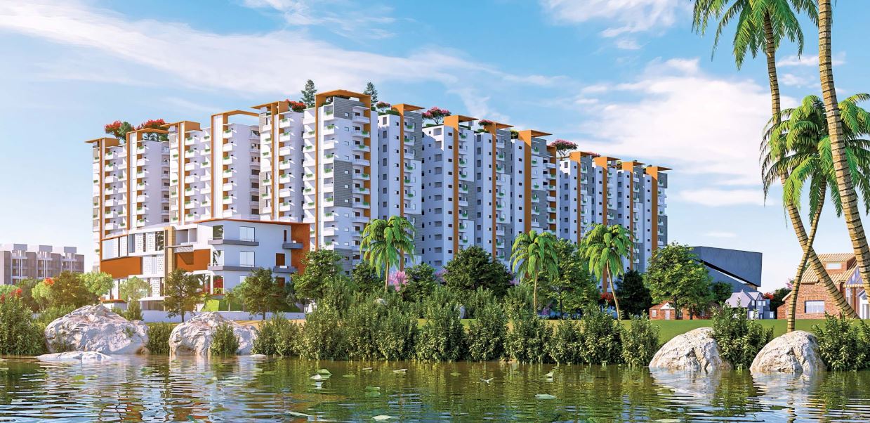 3 BHK 2440 Sq.Ft. Apartment in Ananda The Drizzle