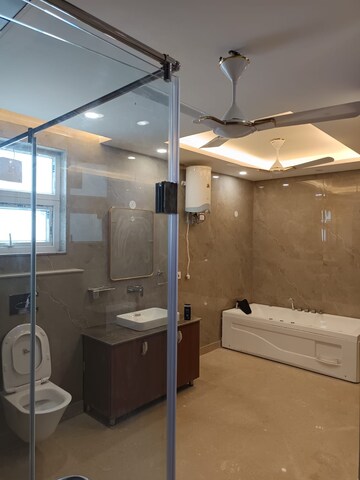 Bathroom in 4 BHK Builder Floor at Sector 21a – for Rent