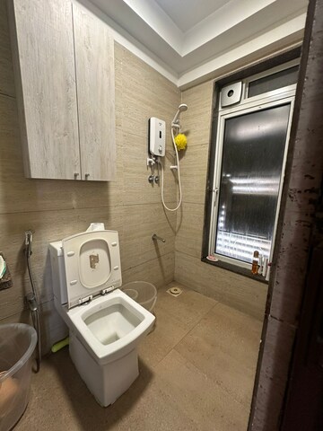 Bathroom in 1 BHK Apartment at Srishti Harmony 3 Phase 1, Andheri East – for Rent