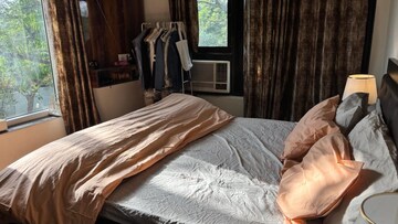 Bedroom in 1 BHK Builder Floor at RBC II, Sushant Lok I – for Rent