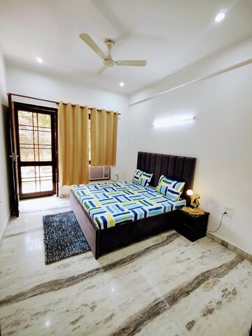 Bedroom in 2 BHK Builder Floor at The Grand, Sector 52 – for Rent