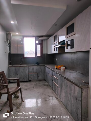 Kitchen in 3 BHK Builder Floor at Sector 15 – for Rent
