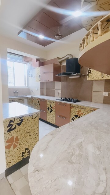 Kitchen in 3 BHK Builder Floor at Today Princeton Floors, Sector 51 – for Rent