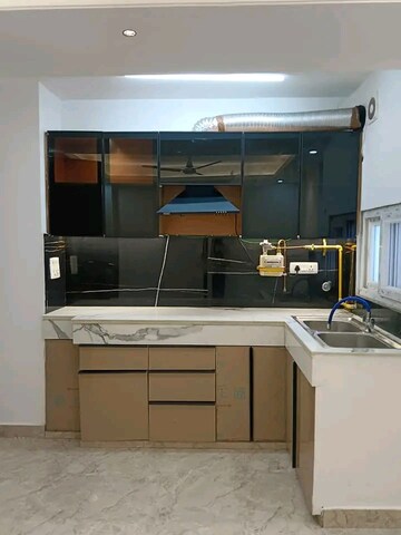 Kitchen in 2 BHK Builder Floor at Palm Residency Chhatarpur, Chattarpur – for Rent