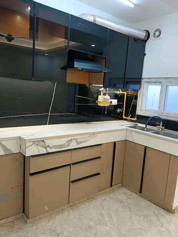 Kitchen in 2 BHK Builder Floor at Palm Residency Chhatarpur, Chattarpur – for Rent