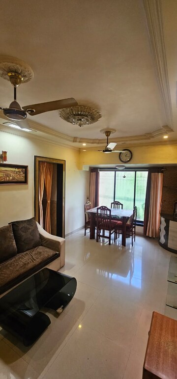 Living Room in 1 BHK Apartment at Puranik City Sankul, Owale – for Rent