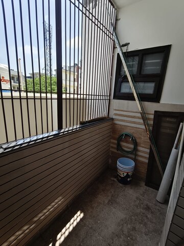 Balcony in 3 BHK Builder Floor at Dhakoli – for Rent